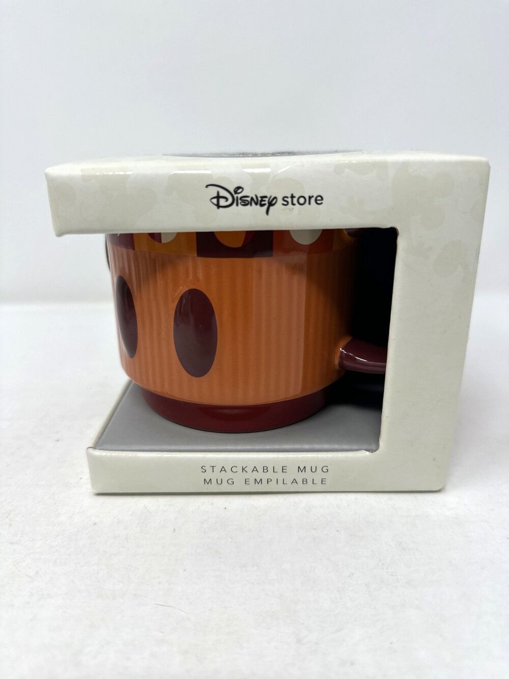 Disney Mickey Mouse Memories Stackable Mug & Pins Limited July 7/12 Series NEW